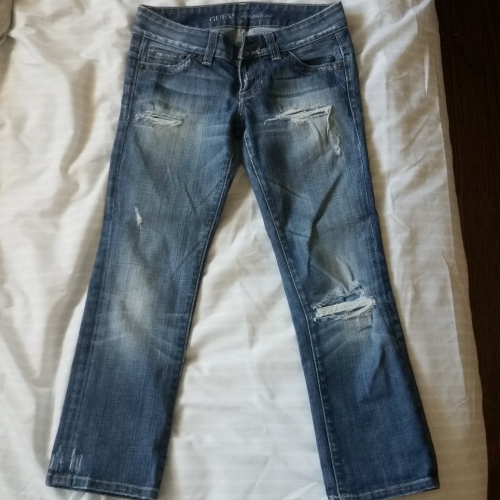 Guess Premium Stretch Capri Jeans